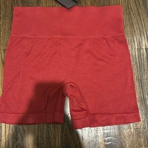Red shorts